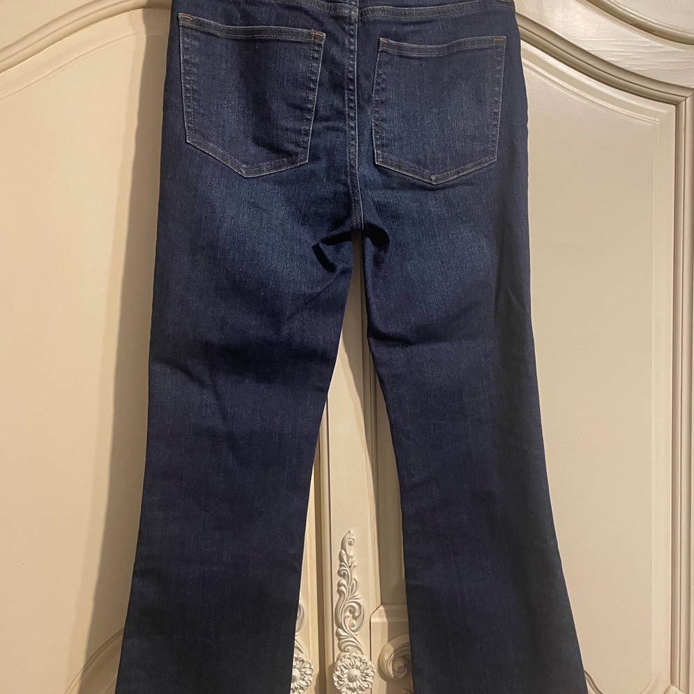 J Crew demi-boot crop jean in Dark wash Sz 24 - Picture 3 of 4